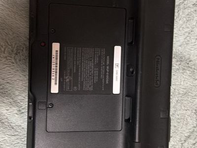 Nintendo Wii U Console with GamePad Controller Black Used