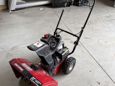 Craftsman 22 snowblower