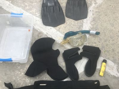 FULL snorkel set OR scuba diving starter kit