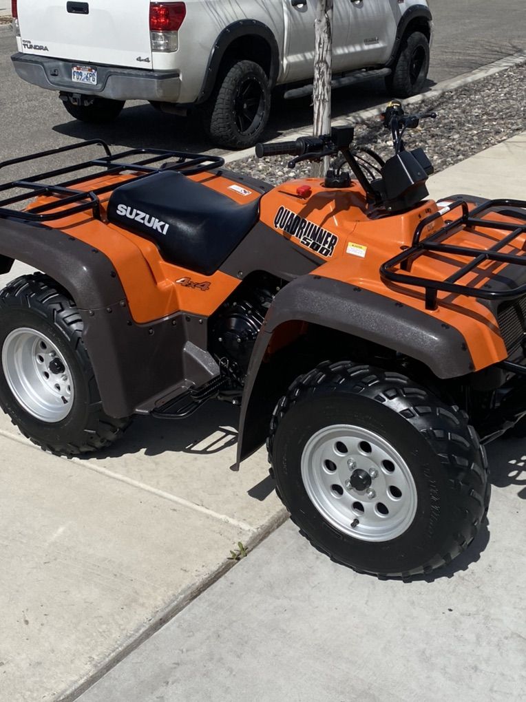 Like New Suzuki Quadrunner 500 4x4