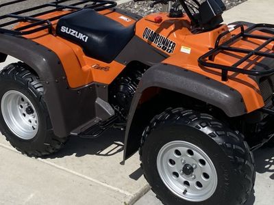 Like New Suzuki Quadrunner 500 4x4