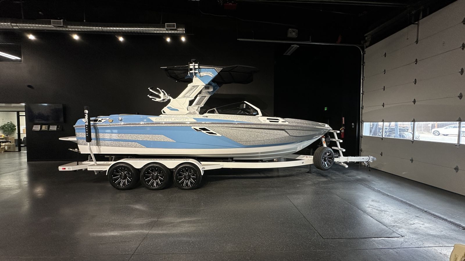 2026 Centurion Ri245 Mist Blue & Silver Metal Flake