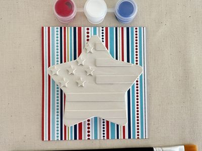 Patriotic DIY Plaster Paint Kits