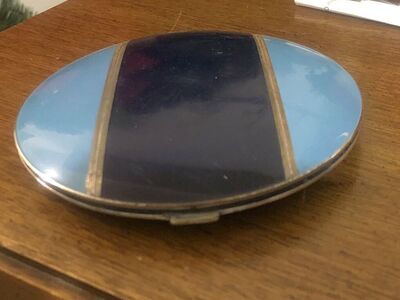 ART DECO COMPACT CASE