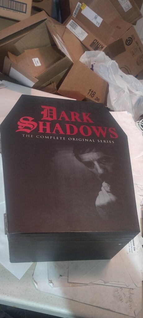 dark shadows complete series dvd set in mini coffin case