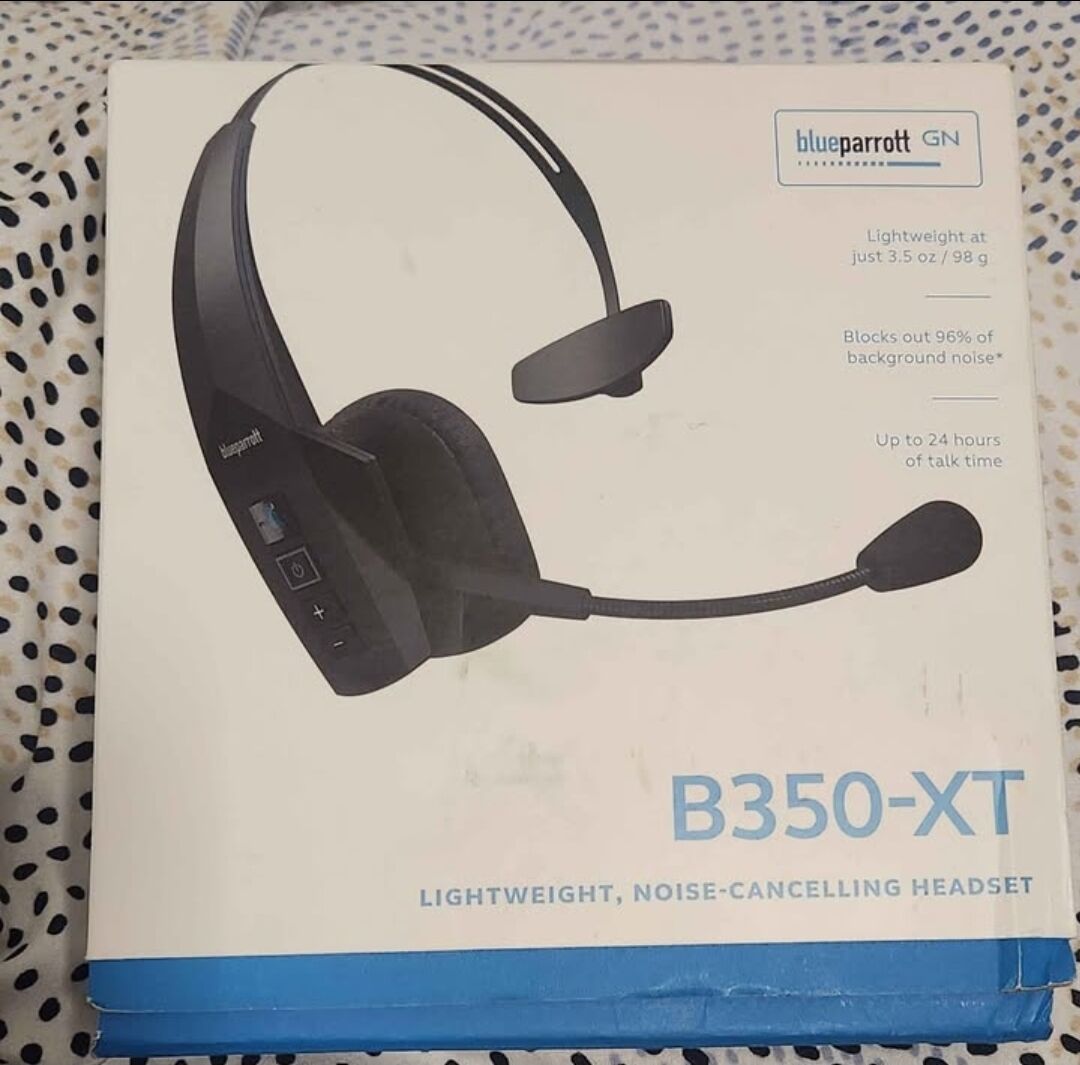 2 pair BLUEPARROT B350-XT HEADSETS