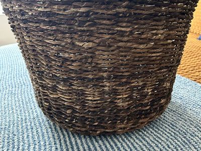 large whicker basket