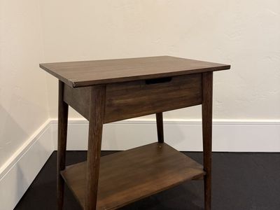 Wood Modern Nightstand
