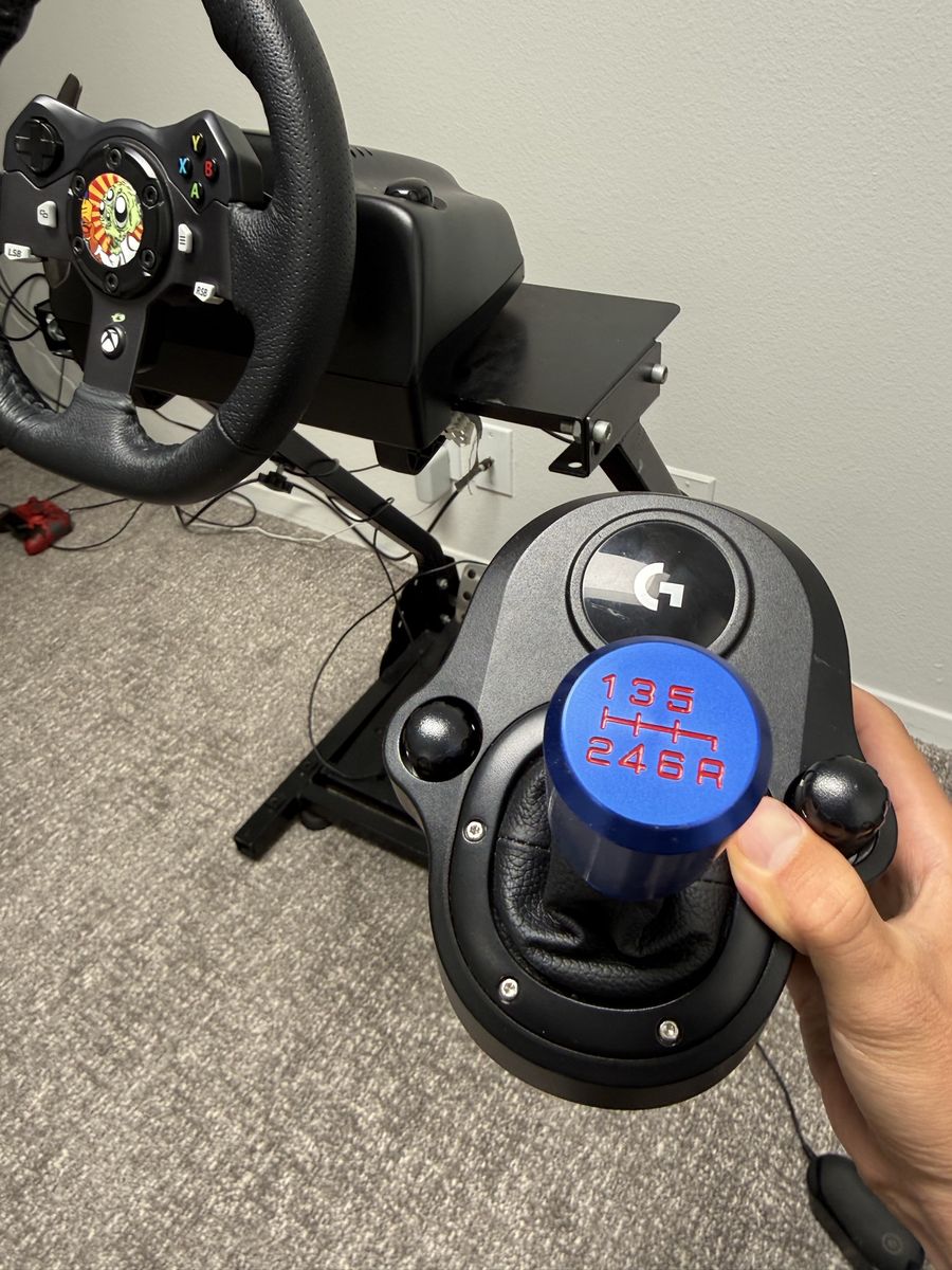 Logitech G920 with shifter
