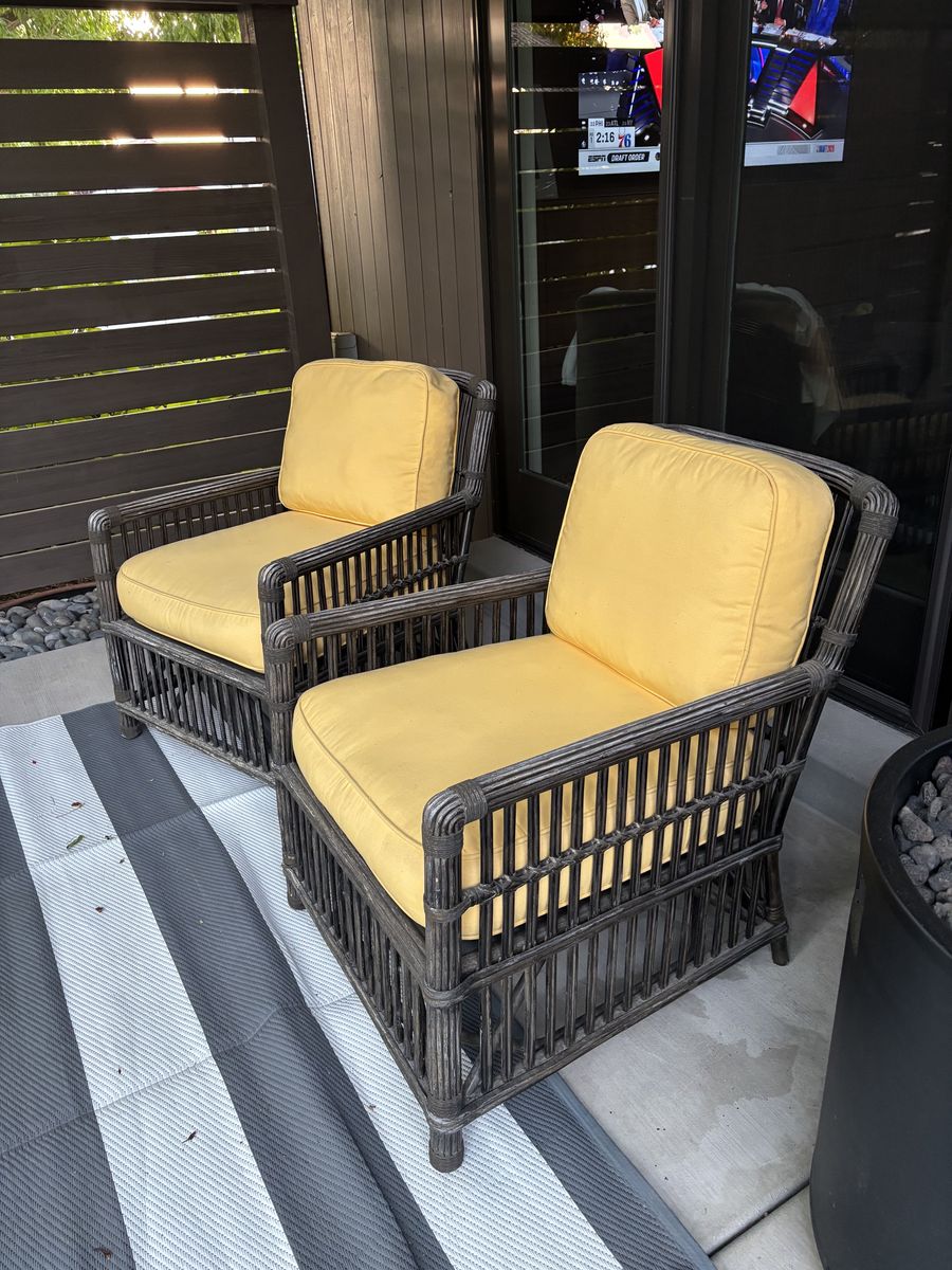 Rela Wicker/Cane Chairs