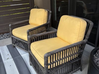 Rela Wicker/Cane Chairs