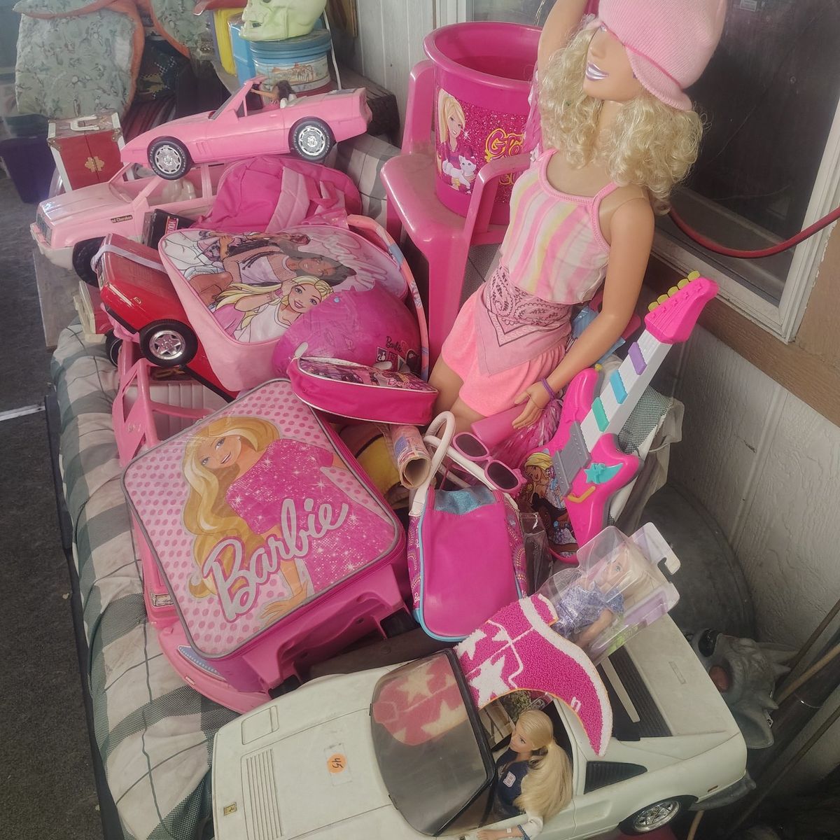 large Barbie collection collector items
