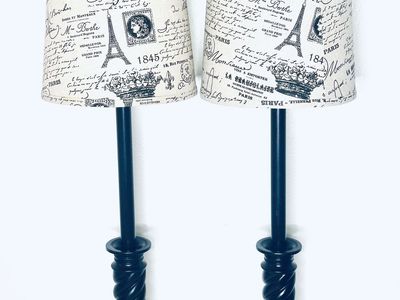 2 Paris Lamps