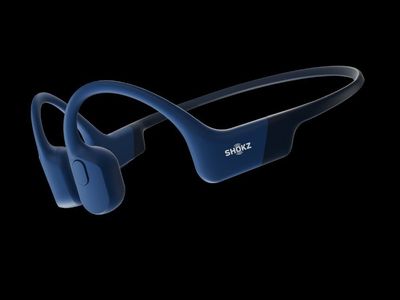 Shokz OpenRun Pro Bone Conduction Sport Headphones - Blue - Lightweight, Sweatproof