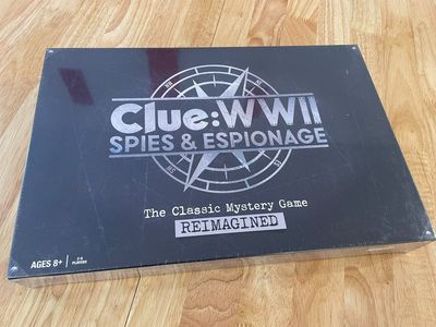 New CLUE WWII World War 2 Spies & Espionage Mystery Game