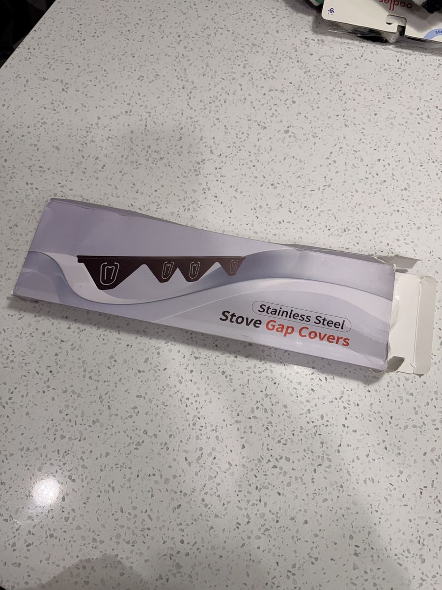 Stainless Steel Stove Gap Covers - New in Box