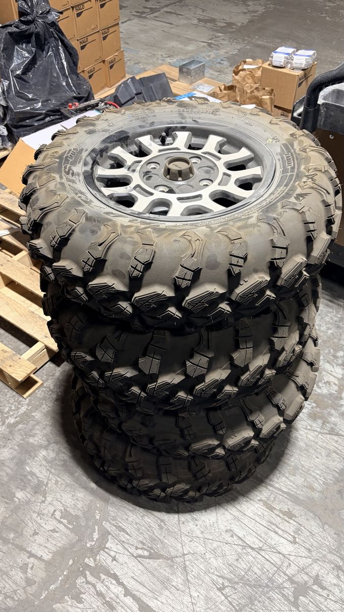 Honda Talon factory wheels and tires