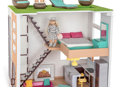 NEW: Lori Dollhouse, 6" Doll, & Accessories