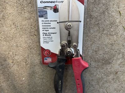 Malco C5R Redline 5-Blade Pipe Crimper HVAC Tool New in Package
