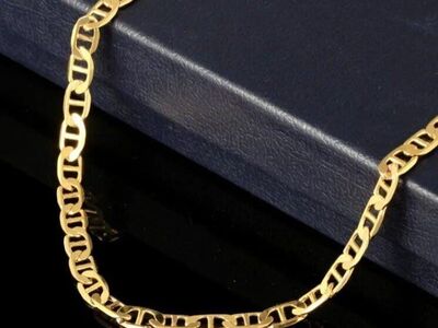 18k Gold chain, 20 inches in length
