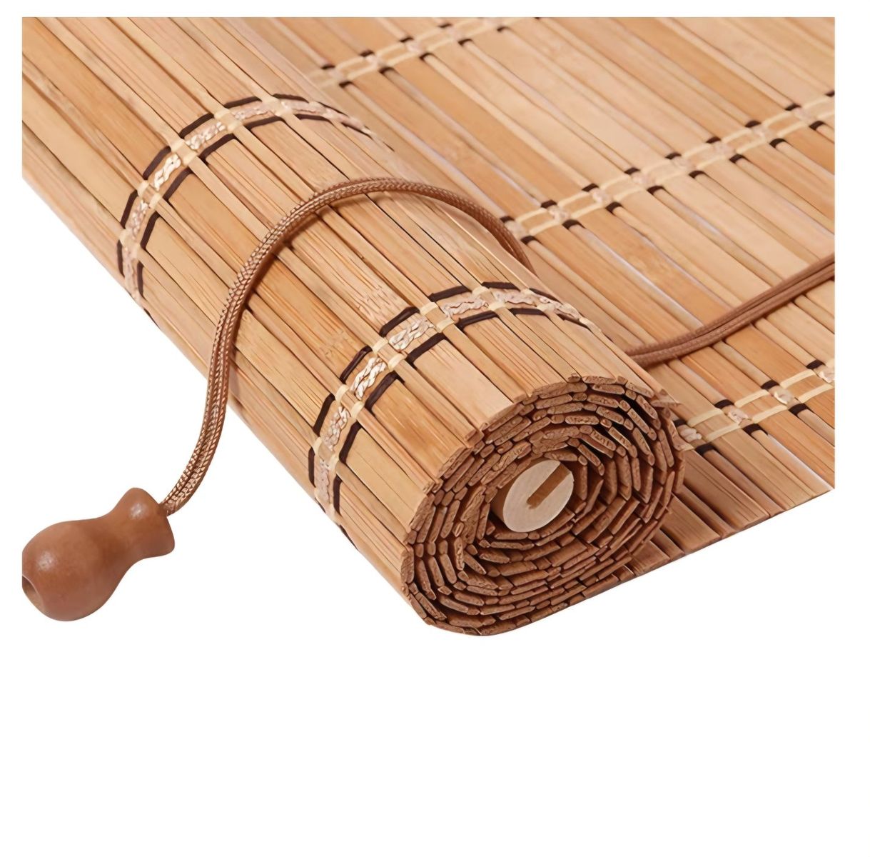 Bamboo Blinds for Interior Window, Bamboo Shades for Indoor Windows, , Easy Install Roller Shades for Indoor Window and Outdoor