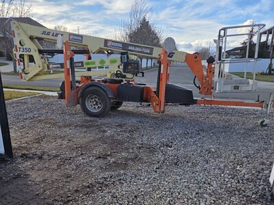 2018 JLG T350 towable boom lift