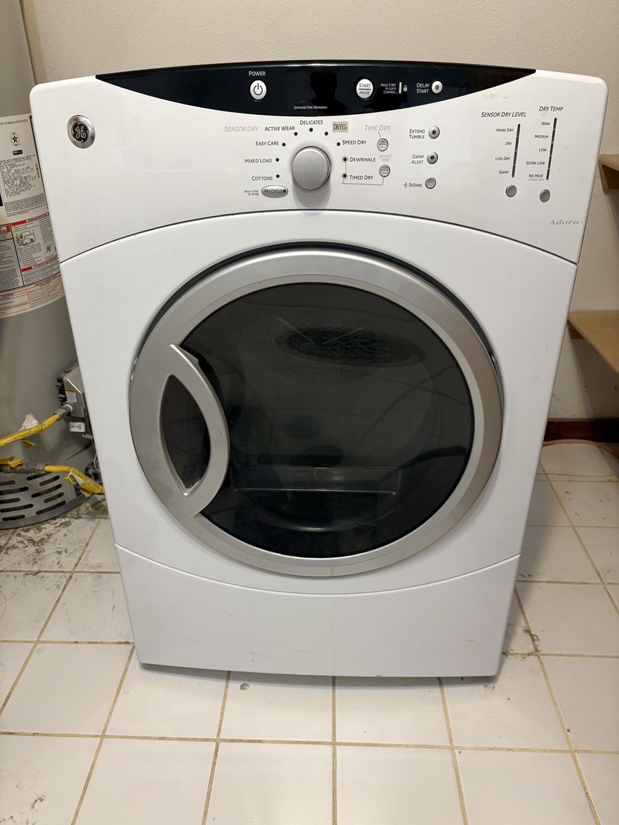 G E Adora Gas Dryer