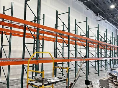 Warehouse Pallet Rack Setup-Move-Reconfiguration