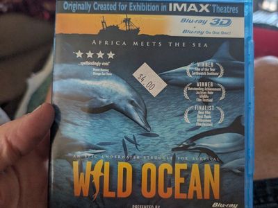 Wild Ocean Blu-ray 3D IMAX Nature Documentary Widescreen
