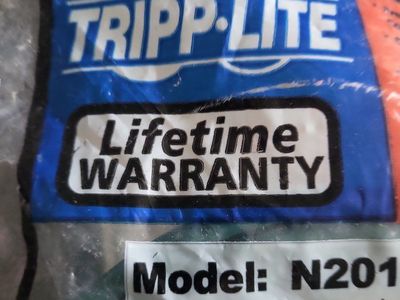 Tripp Lite N201-014-GN Cat6 Gigabit Green Snagless RJ45 Patch Cable - 14ft (New)