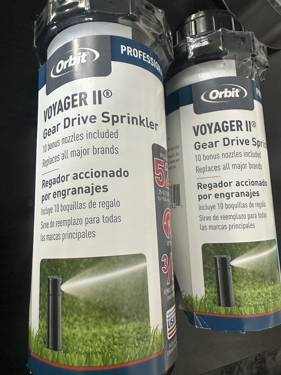 Orbit Voyager II Gear Drive Sprinkler 2-Pack New