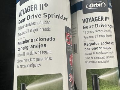 Orbit Voyager II Gear Drive Sprinkler 2-Pack New