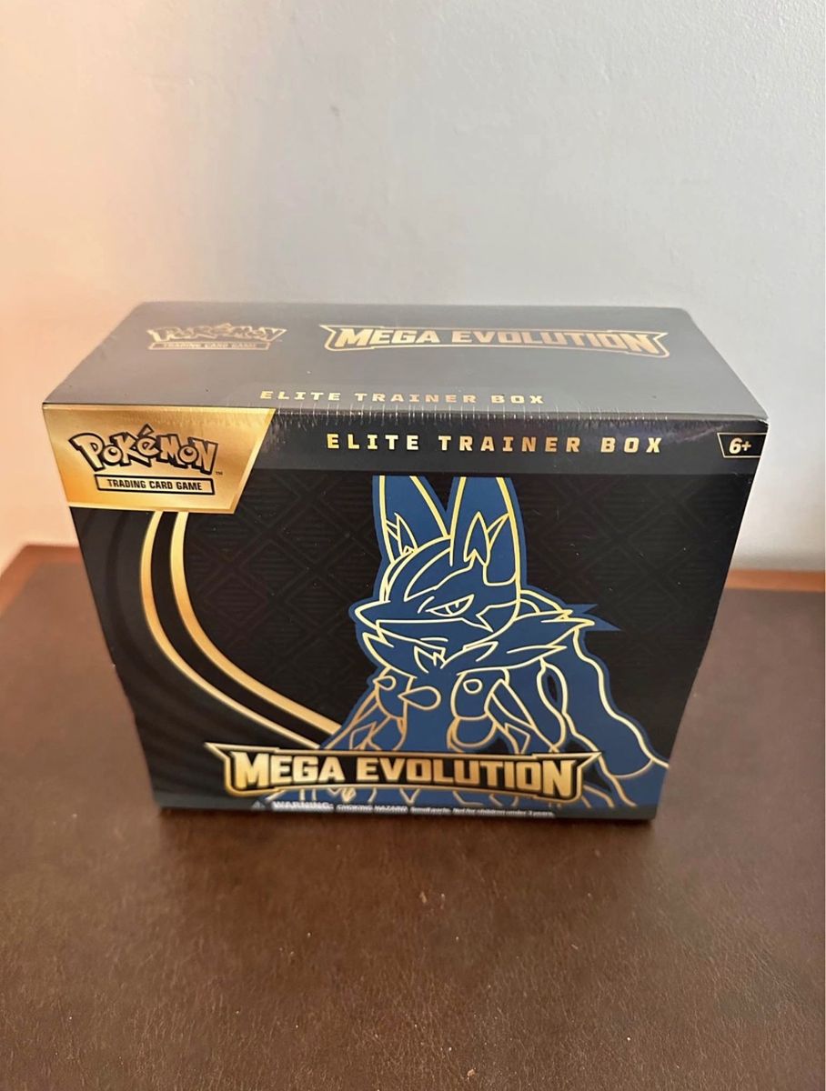 Mega evolutions Pokémon ETB Lucario sealed