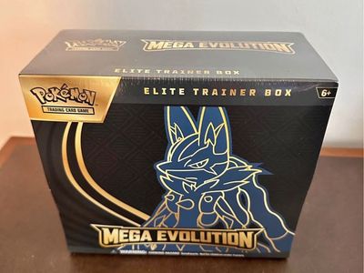 Mega evolutions Pokémon ETB Lucario sealed