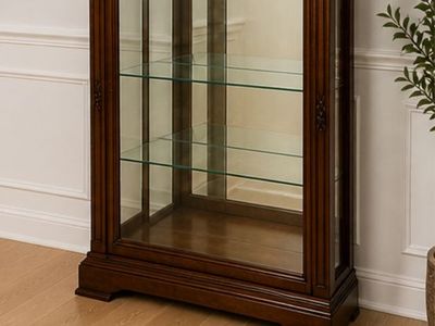 Solid wood Display cabinet