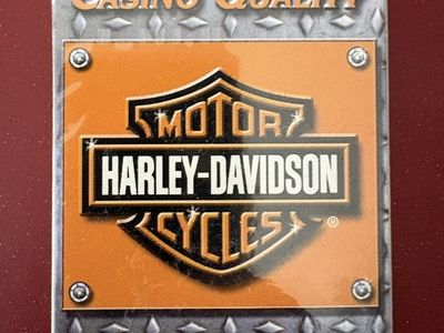 Harley-Davidson Casino Quality Playing Cards - New, Sealed Deck for Collectors & Enthusiasts
