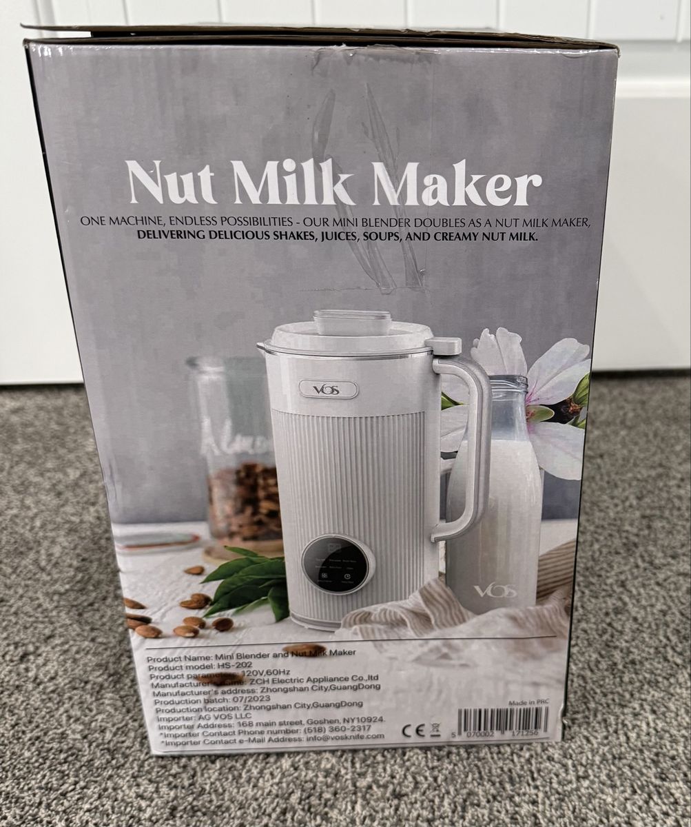 Nut milk maker