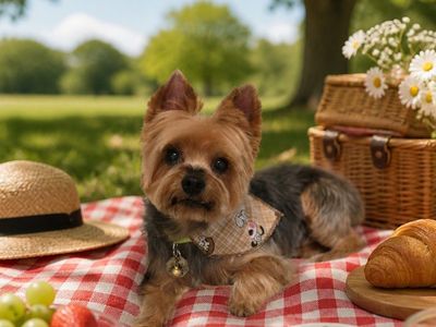 Rowdy - Senior Yorkie Male - Available for Adoption