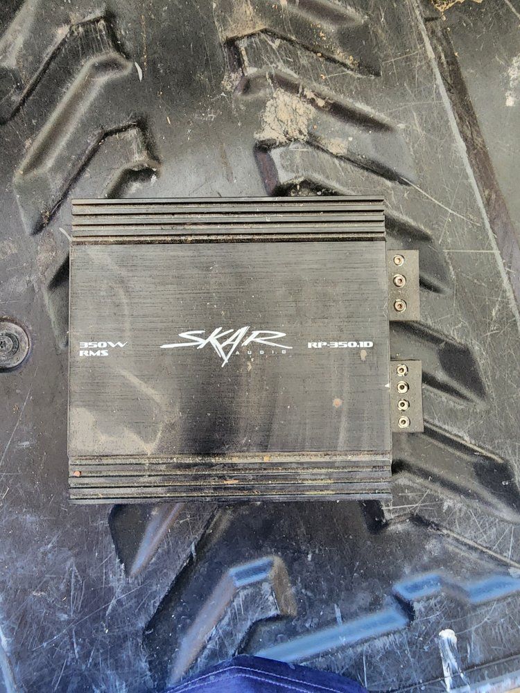 SKAR Audio RP-350.1D Monoblock Class D Car Amplifier 350W RMS