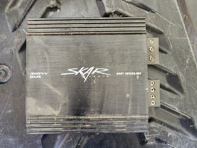 SKAR Audio RP-350.1D Monoblock Class D Car Amplifier 350W RMS