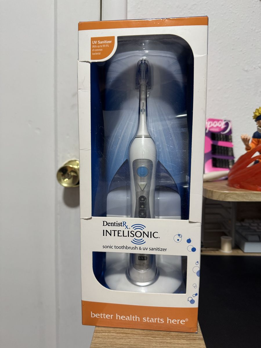 New DentisRx inteliSONIC toothbrush & UV Sanitizer
