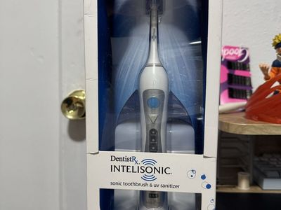New DentisRx inteliSONIC toothbrush & UV Sanitizer