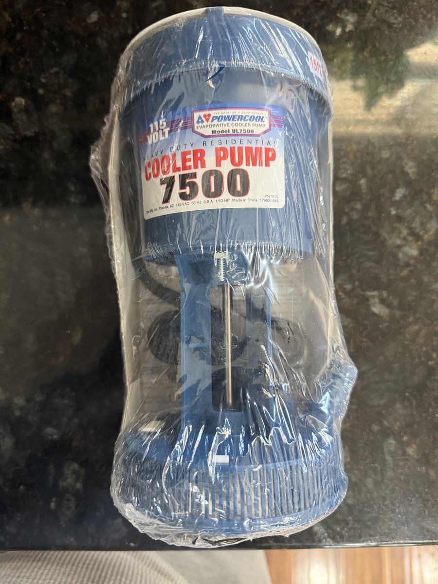 Power Cool 7500 Evaporative Cooler Pump 115 V