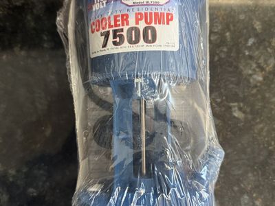 Power Cool 7500 Evaporative Cooler Pump 115 V