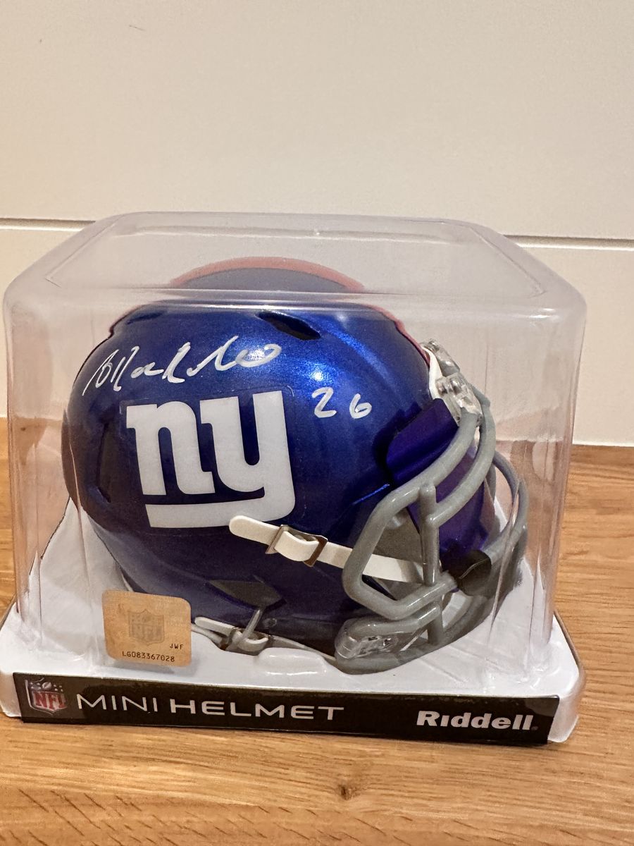 Vince Wilfork Signed New England Patriots Riddell Mini Helmet JSA Authenticated