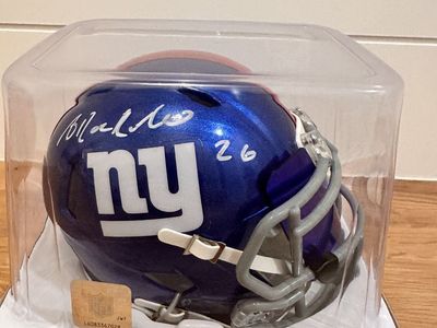 Vince Wilfork Signed New England Patriots Riddell Mini Helmet JSA Authenticated