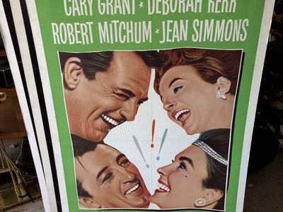 Movie poster THE GRASS IS GREENER orig 1960 one sheet movie poster CARY GRANT/DEBORAH KERR/JEAN SIMMONS
