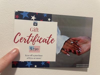 Sierra West Jewelers - $250 Gift Card