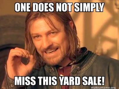 Clinton, Utah yard sale May 16 Saturday