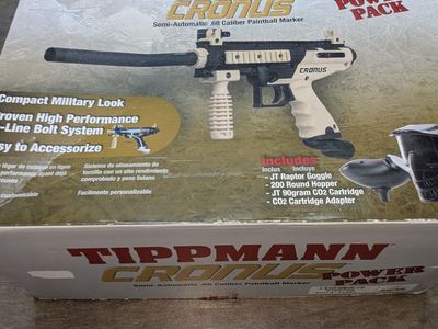 Tippman Cronus Power Pack Paintball Gun Kit - New